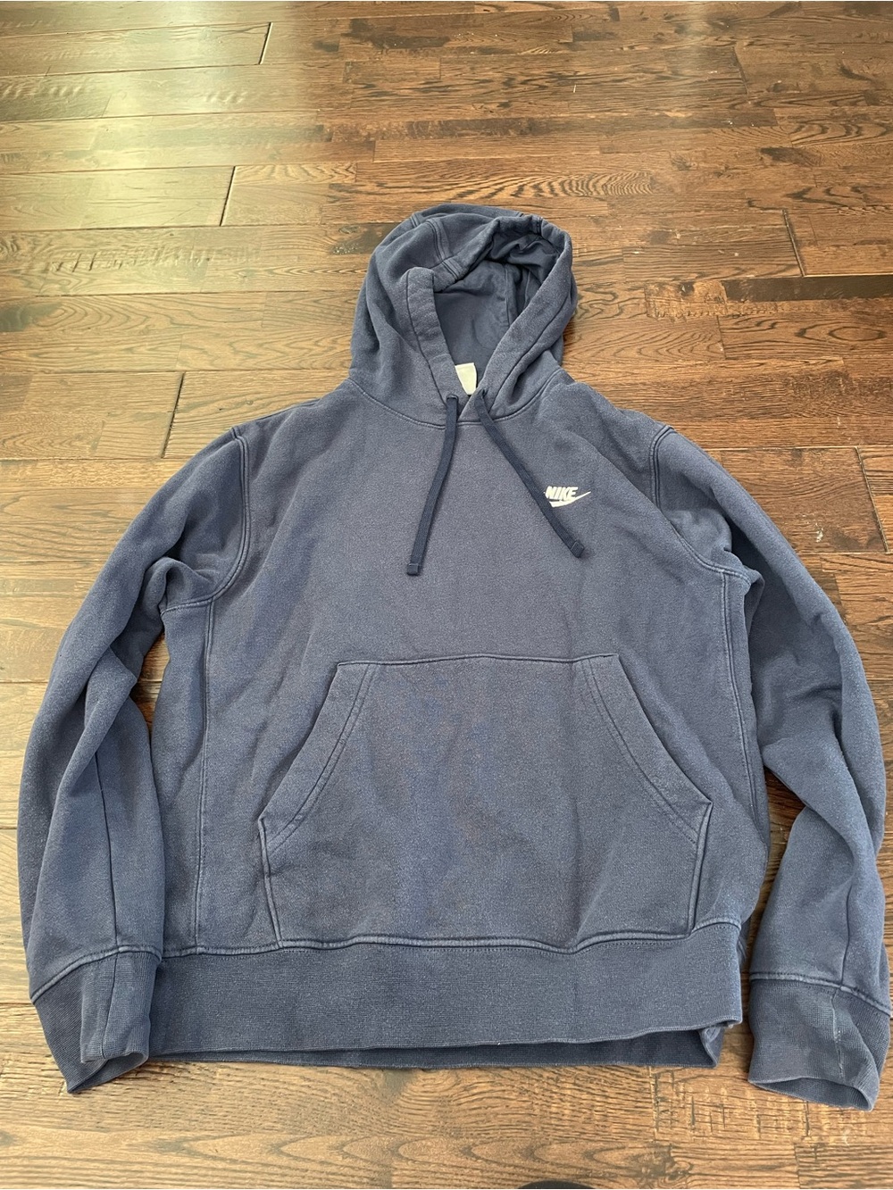 Blue Nike hoodie